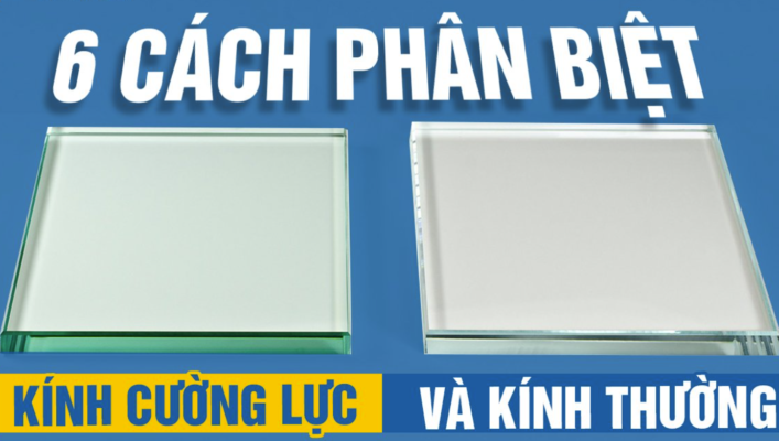 so sánh kính cường lực và kính thường