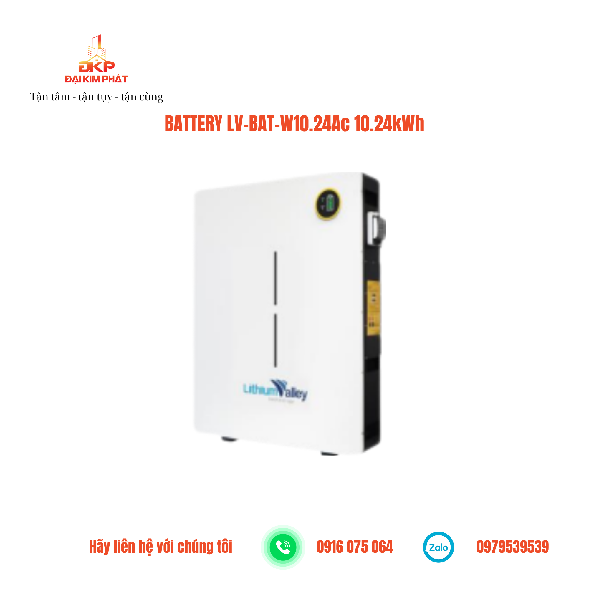 BATTERY LV-BAT-W10.24Ac 10.24kWh